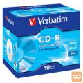 MEDIJ CD-R VERBATIM 10PK široke škatlice (43428)