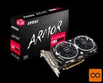 Prodam MSI Radeon RX 570 ARMOR 4G OC (še zapakiran)