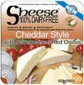 Topljivi veganski sir cheddar s karamelizirano rdečo