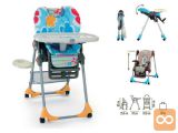 CHICCO stol za hranjenje POLLY 2 v 1 Hawaii