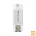 LIGHTNING & USB DISK TRANSCEND 128GB JD 300 GO, 3.1/3.0,