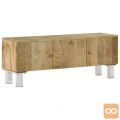 TV omarica iz trdnega mangovega lesa 118x30x45 cm