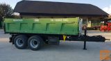Prikolica, tandem, Brantner TA 18045 / 2 XXL - gradbena