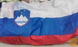 SLOVENSKA ZASTAVA 140X90-IMA UTOR ZA PALICO,NOVO!