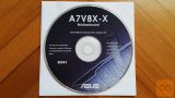 Original CD (z gonilniki) za ASUS matično ploščo A7V8X-X