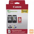 Komplet kartuš Canon PG-510 in CL-511 Photo Value Pack /