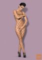 BODYSTOCKING Obsessive N102 Black