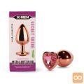 ANALNI ČEP X-MEN Secret Shine Rose Gold Heart (S)