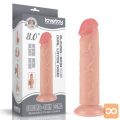 DILDO Lovetoy Sliding Skin ll Dual Layer Flesh 8''