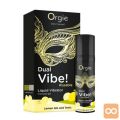 STIMULACIJSKI GEL Orgie Dual Vibe! Lemon Gin&Tonic