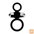 VIBRACIJSKI EREKCIJSKI OBROČEK Loving Joy N121 Black