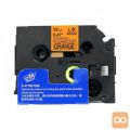 Trak Brother TZe-B31 (12 mm, črno na oranžnem), kompatibilen