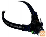 Naglavna akumulatorska LED svetilka 800lm – nastavljiva