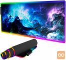XL LED RGB računalniška podloga za miško 80x30cm COSMOS