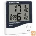 Večfunkcijski elektronski LCD termometer