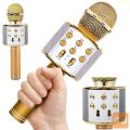 USB bluetooth karaoke brezžični mikrofon z zvočnikom FMradio