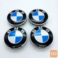 BMW pokrovčki za platišča črni 68mm premer